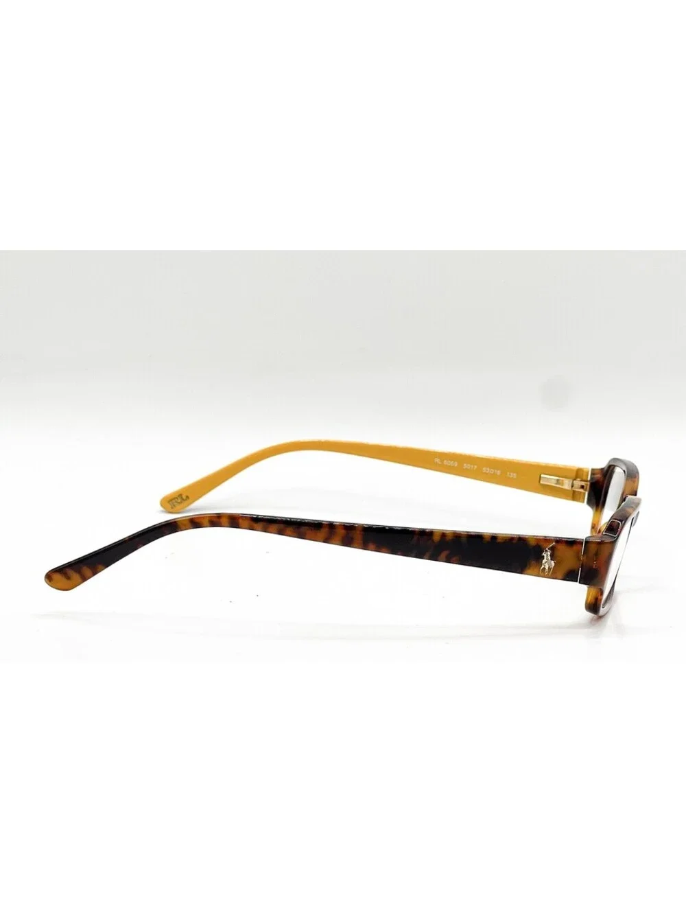 Ralph Lauren RL 6059 5017 Havana Cat Eye Authentic Eyeglass Frames 53-16-135